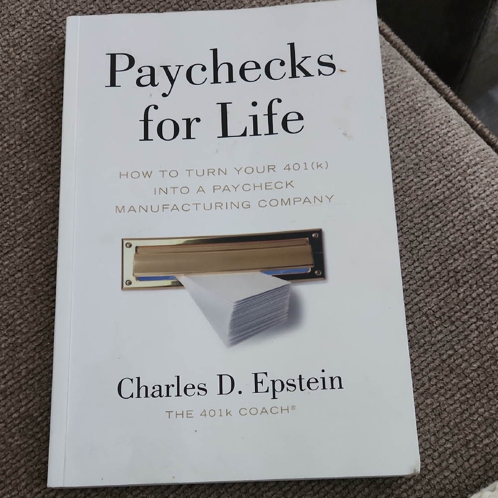 Chronicle Books White 'Paychecks for Life' Book